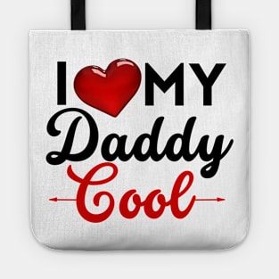 I Love / I Heart Hot Dads Tote