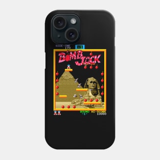 Mod.4 Arcade Bomb Jack Video Game Phone Case