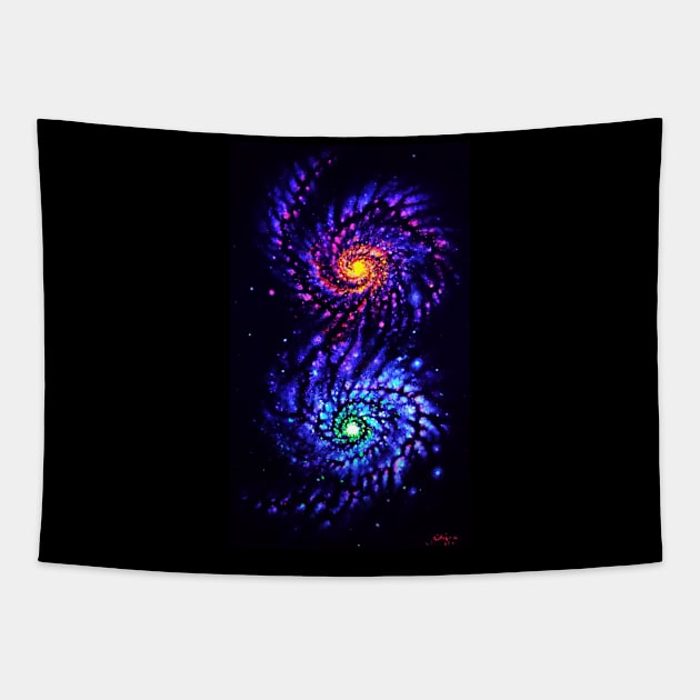 Galaxies Tapestry by CORinAZONe