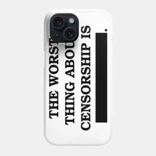 Censorship Phone Case