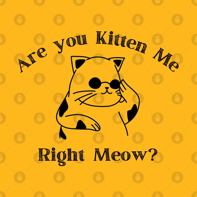 Are you kitten me right meow by StarWheel