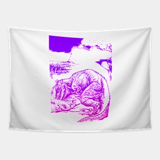 Dying Tyrannosaurus Rex Tapestry