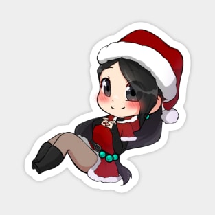 Santa Girl Magnet