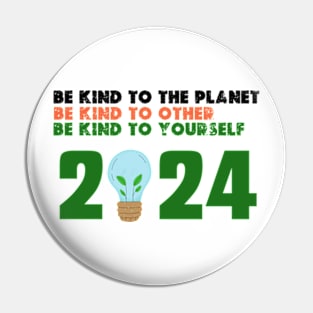 Teacher Earth day 2024  gift april 22 Rainbow Pin