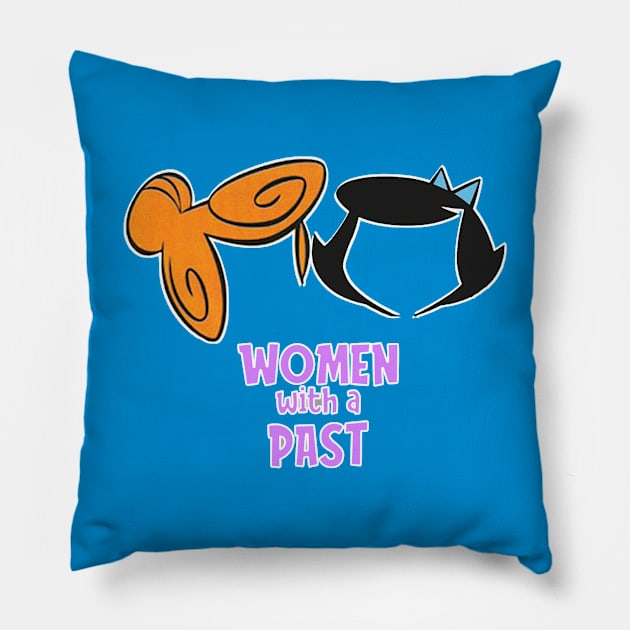 Women with a Past Pillow by Show OFF Your T-shirts!™