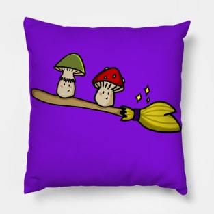 Magic Mushrooms Pillow