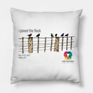 Birds on the Fence Pillow