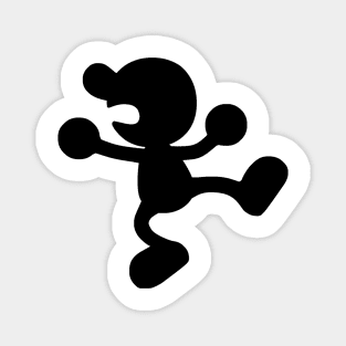 Weathered Mr. Game and Watch Magnet