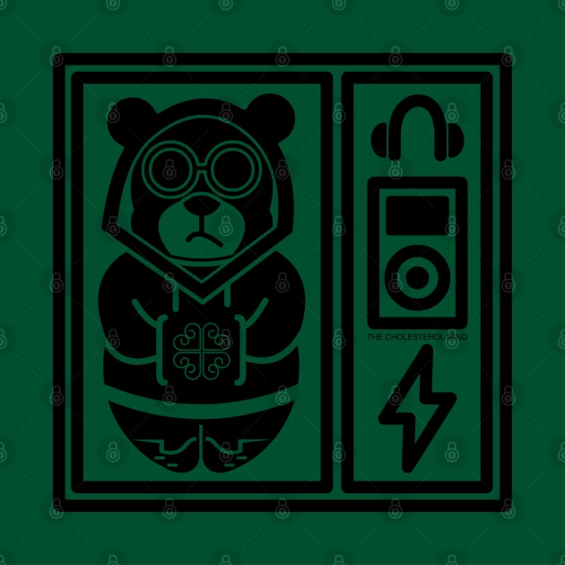 GEEK BEAR: MUSIC by cholesterolmind