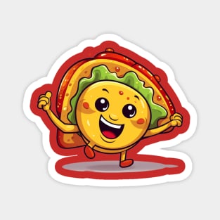 kawaii Taco cehees T-Shirt cute potatofood funny Magnet