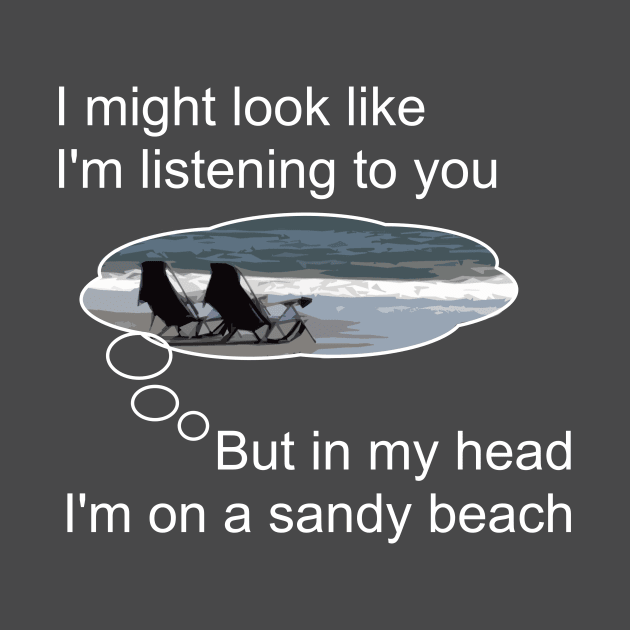 Lispe In my head I'm on a sandy beach by Lispe