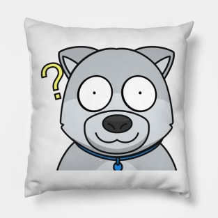 Confused RangerWolf Pillow