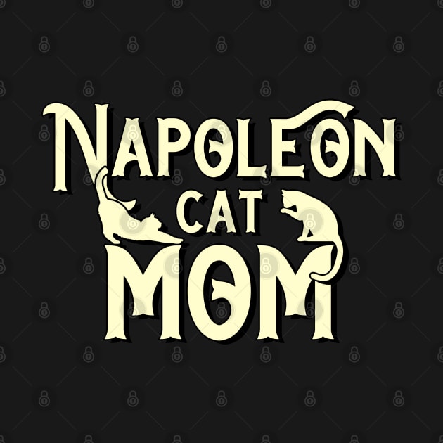 Napoleon cat breed mama. Perfect present for mother dad friend him or her by SerenityByAlex