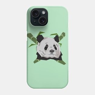 Geometric Panda Phone Case