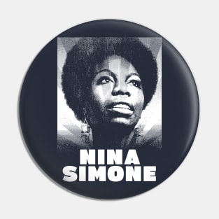 Nina Simone(American singer-songwriter and pianist) Pin