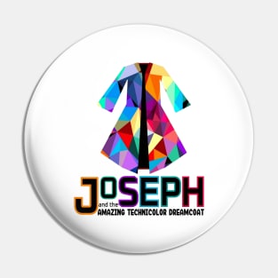 Joseph and the amazing technicolor dreamcoat Pin