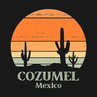 Retro Cozumel Mexico Souvenir / Cozumel T-Shirt