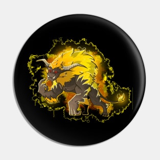 Monster hunter world Enraged Rajang fanged beast Pin