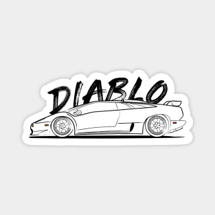 Lambo Diablo Magnet