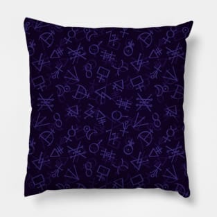 Alchemy Symbols Pillow