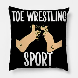 Toe Wrestling Sport Pillow