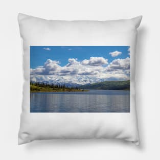 Peek of Denali Pillow