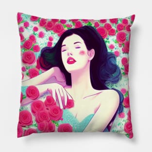 Bed of roses Pillow