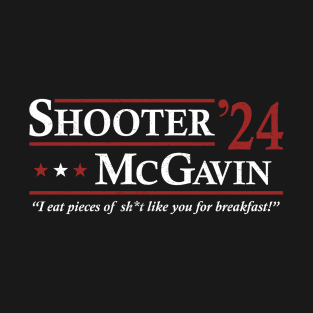 Shooter McGavin 2024 I Eat Pieces Of Shit Like You For Breakfast T-Shirt