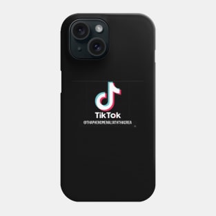 Tha Phenomenal 1 Ath Tha Great TikTok 10k Tee Black Phone Case