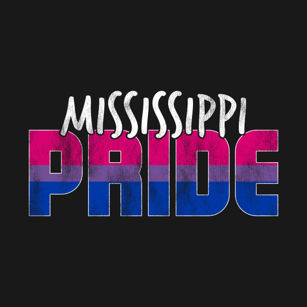 Discover Mississippi Pride Bisexual Flag - Ms - T-Shirt