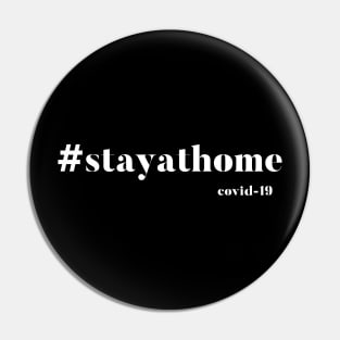 #stayathome Gift Pin