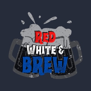 Red White & Brew (USA) T-Shirt