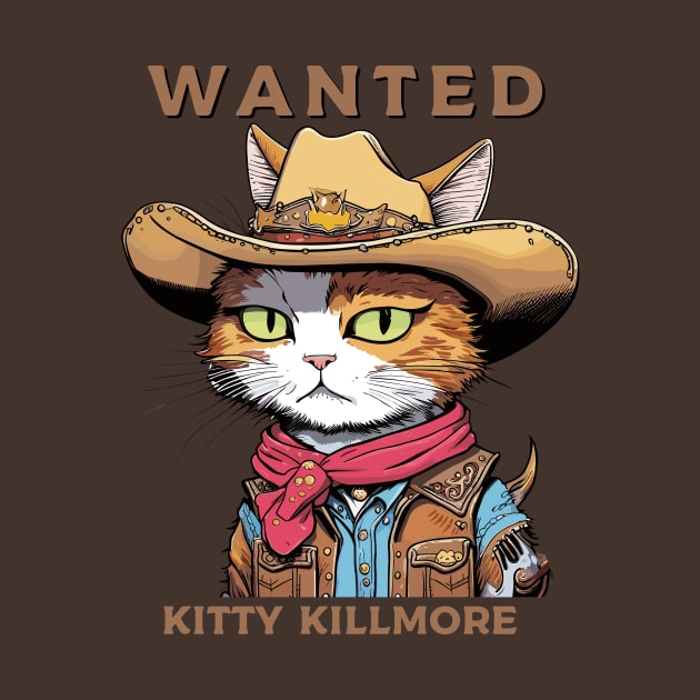 Kitty Cowboy Bandit by Kingrocker Clothing