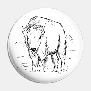 Bison Pin