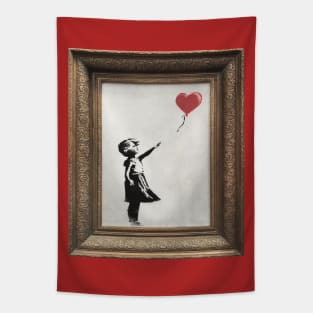 Girl With Balloon, 2006. Tapestry