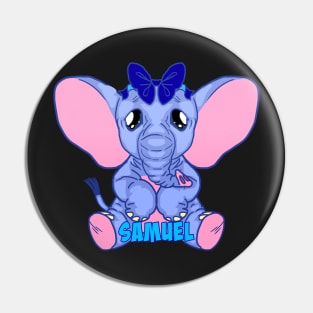 Baby Elephant for Samuel Pin