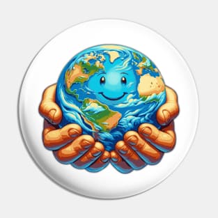 International Peace on Earth - Earth Day Pin