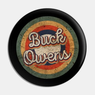 Buck Name Personalized Owens Vintage Retro 60s 70s Birthday Gift Pin