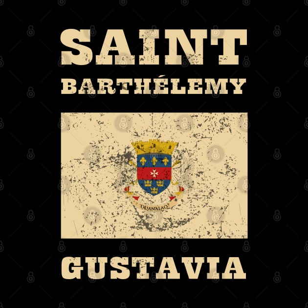 Flag of Saint Barthélemy by KewaleeTee