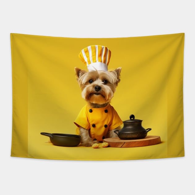 Dog Chef Tapestry by AviToys