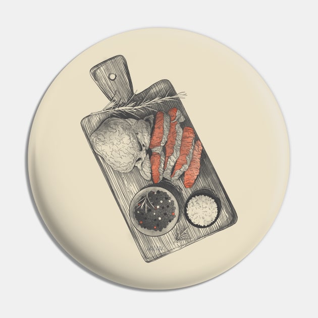 Steak Pin by ArtDary