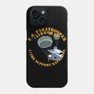 US Paratrooper - 173rd Support Battalion X 300 Phone Case