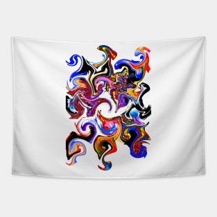 Abstract by Orchidinkle Tapestry