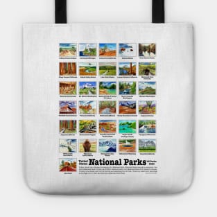 US National Parks I-Z, Watercolors Tote