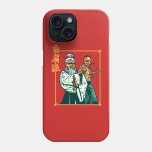 The vigilant Monk Phone Case