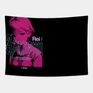 Rei Ayanami Streetwear Design Tapestry