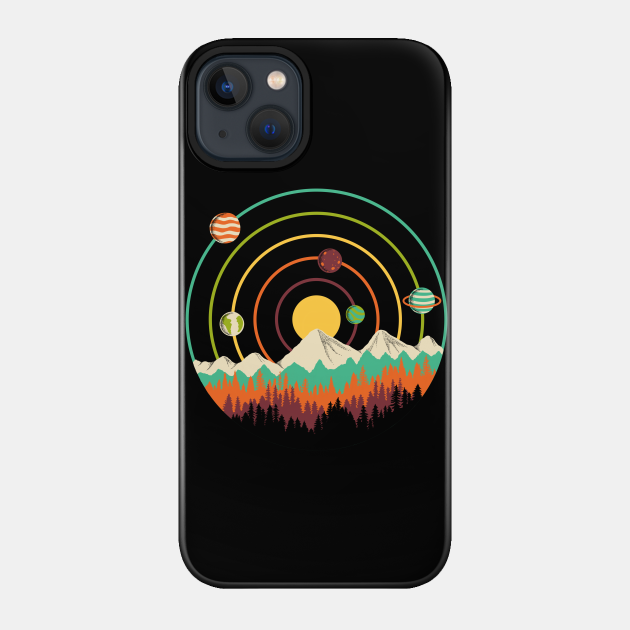 Planets Landscape - Nature - Phone Case