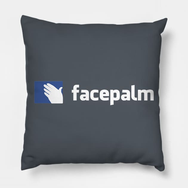 facepalm Pillow by moburn