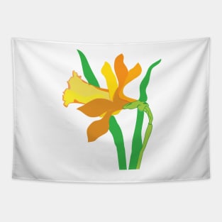 Yellow Daffodil Spring Flower Tapestry