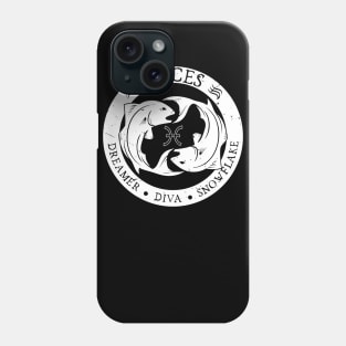 Savage Pisces Zodiac Antisocial Astrology Phone Case